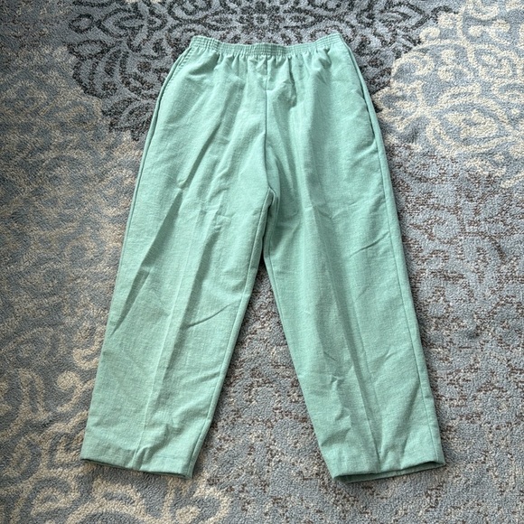 Vintage Cape Cod Sportswear Vest & Pant Set Mint Green 16 - Picture 8 of 12